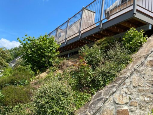 GARDE-CORPS EXTERIEUR RAL 7039 TEXTURE TELGRUC SUR MER