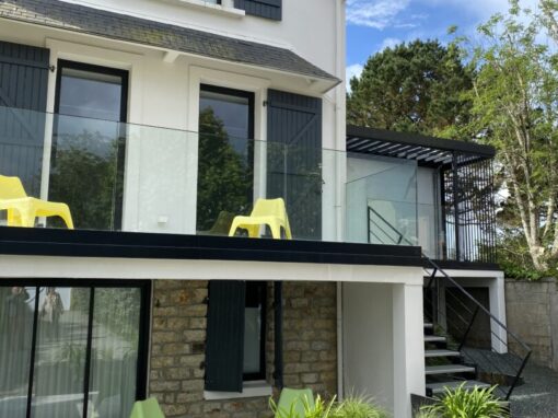 GARDE-CORPS VITRE BENODET