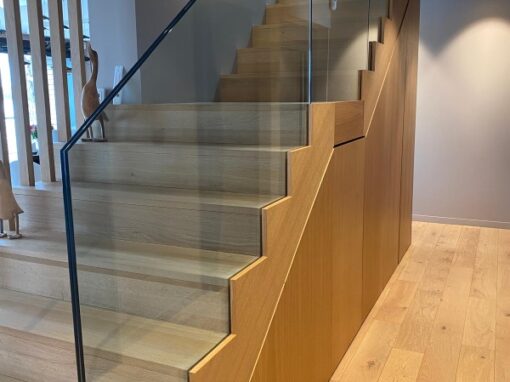 GARDE-CORPS VITRE ESCALIER ILE TUDY