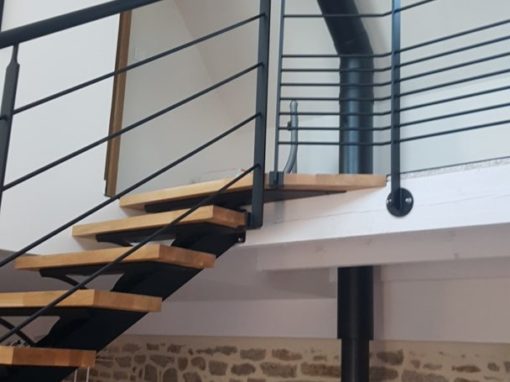Escalier limon central Penmarc’h