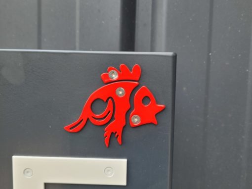 Réalisation d’un totem et de jardinières pour la mairie de l’île Tudy (1)