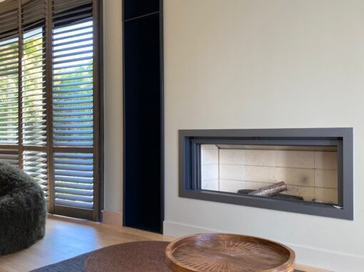 CAISSON RANGEMENT A BOIS RAL 9011 FINE TEXTURE LARMOR PLAGE 7